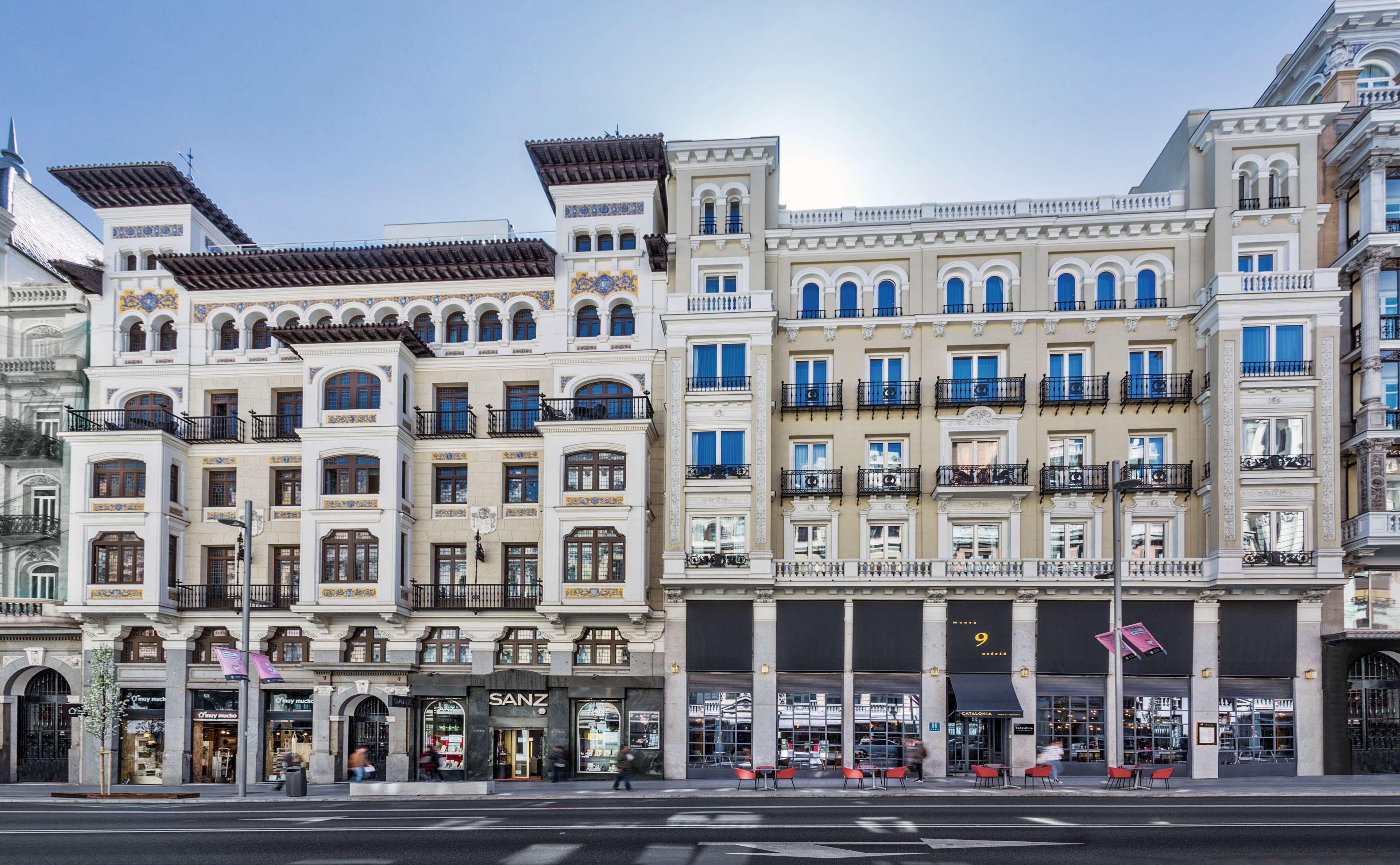 Catalonia Gran Vía Madrid Hotel Exterior foto